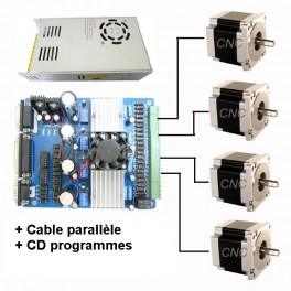 Kit parallele CNC 4 axes 2.8A Kit parallele CNC 4 axes 2.8A